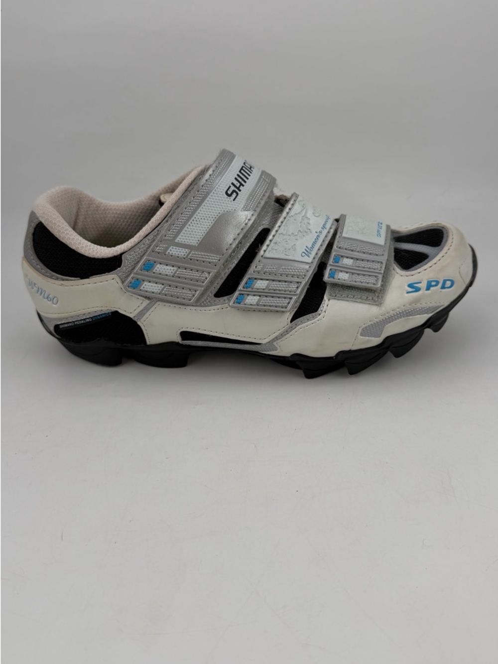 Shimano Women’s SPD SH-WM60 Cycling Mountain Bike -7-7.5- Low Top Hook & Loop